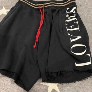 Authentic Amiri Lovers Shorts Size large
